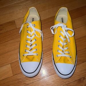 Yellow Converse All Star Sneakers